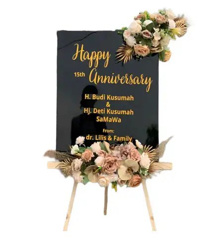 Papan Bunga Akrilik Masjid Al Azhar