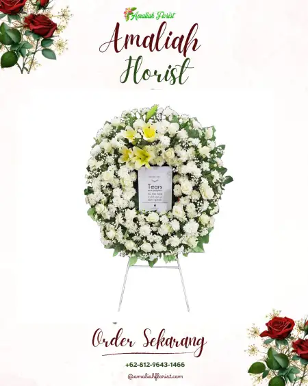 Krans Bunga Duka Masjid Al Azhar